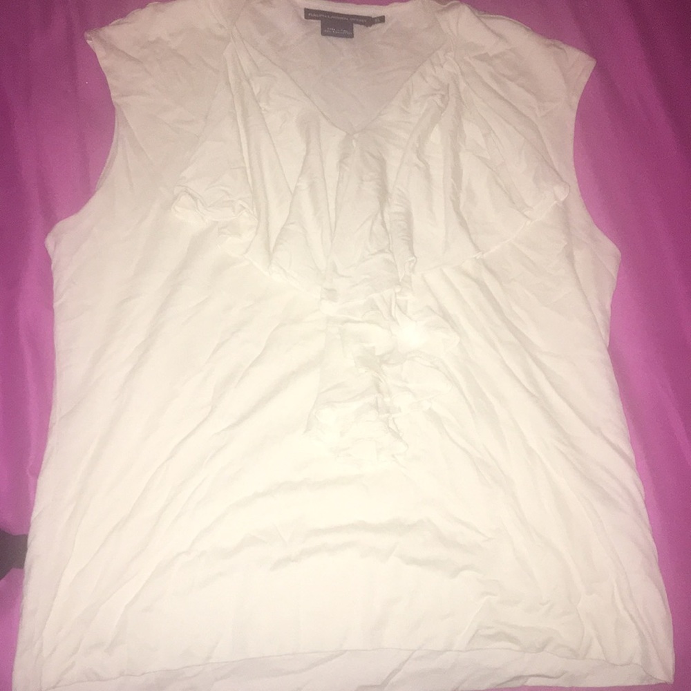 Ruffle tank
